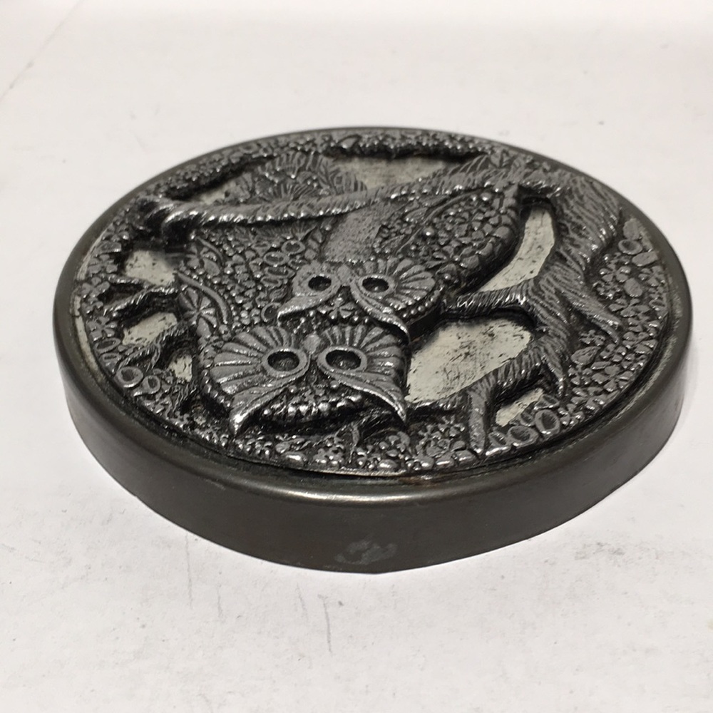 owl jewelry box vintage METZKE - Picture 14 of 16